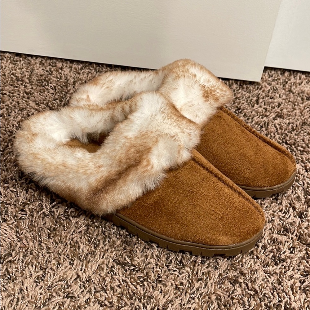 Cozy Faux Fur Lined Slippers